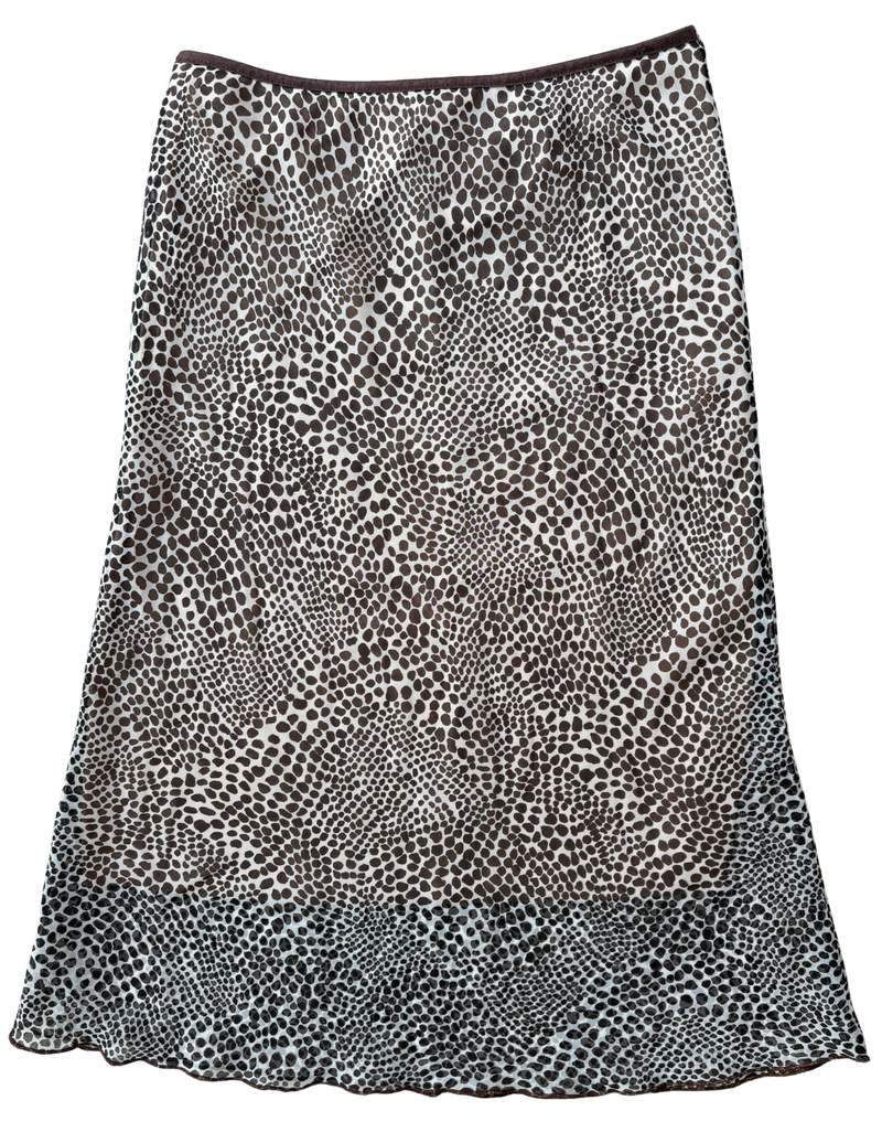 polka dot vintage skirt (L)