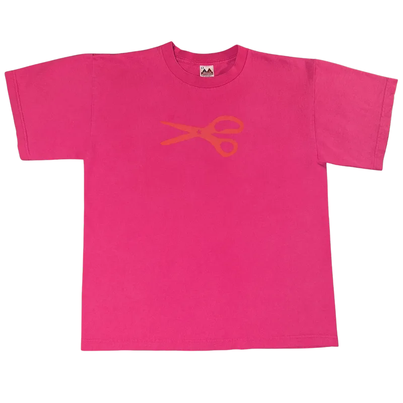 pink and orange scissors top (L)